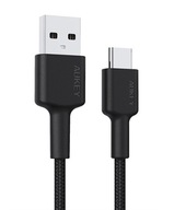 Kábel AUKEY USB-C Type C Quick Charge QC3.0 5A 3m Kábel AUKEY USB-C Type C Quick Charge QC3.0 5A 3m