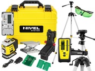 Krížový líniový laser 4x360 Nivel System CL4G statív RD800 Krížový líniový laser 4x360 Nivel System CL4G statív RD800