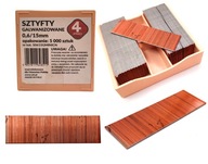 BEZHLAVOVÉ ČEPY pozinkované kolíky klince 0,6x15mm 5000 ks BEZHLAVOVÉ ČEPY pozinkované kolíky klince 0,6x15mm 5000 ks