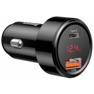BASEUS NABÍJAČKA DO AUTO USB-C PD QC 4.0 45W BASEUS NABÍJAČKA DO AUTO USB-C PD QC 4.0 45W