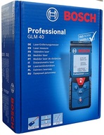 Bosch GLM 40 - Laserový diaľkomer 40m - Merač Bosch GLM 40 - Laserový diaľkomer 40m - Merač