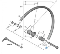 Predná oska náboja Shimano WH-M8000-F15 Predná oska náboja Shimano WH-M8000-F15