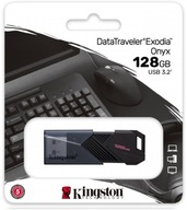 Kingston Data Traveler Onyx Pendrive 128 GB USB 3.2 Kingston Data Traveler Onyx Pendrive 128 GB USB 3.2