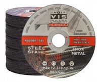 50 ks ŠTITNÉ KOTOUČE 125MM NA REZANIE KOVU 125x1 INOX SILNÝ 50 ks ŠTITNÉ KOTOUČE 125MM NA REZANIE KOVU 125x1 INOX SILNÝ