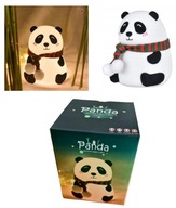 PANDA KRÁSNA FAREBNOZMENANÁ LED NOČNÁ LAMPA PANDA KRÁSNA FAREBNOZMENANÁ LED NOČNÁ LAMPA