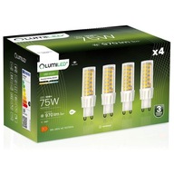 4x LED žiarovka MINI G9 CAPSULE 10W = 75W 4000K NEUTRÁLNA 230V LUMILED 4x LED žiarovka MINI G9 CAPSULE 10W = 75W 4000K NEUTRÁLNA 230V LUMILED