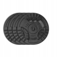 Sada 20kg liatinových záťaží riadidiel 4x5kg Sada 20kg liatinových záťaží riadidiel 4x5kg