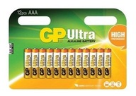 ULTRAALKALINE AAA alkalické batérie 1,5V 12 ks GP ULTRAALKALINE AAA alkalické batérie 1,5V 12 ks GP
