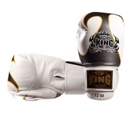 Špičkové boxerské rukavice King TKBGEM-01SV WH - 18 oz