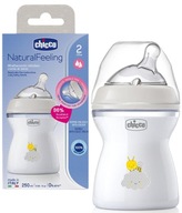 CHICCO ANTIKOLICKÁ FĽAŠA NATURAL FEELING 250ml CHICCO ANTIKOLICKÁ FĽAŠA NATURAL FEELING 250ml