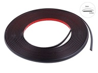Ozdobný pás, matná čierna, 9 mm x 8 m (86171)
