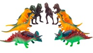 DINOSAURS VEĽKÁ SADA 12 ks RÔZNE GUMOVÉ FÓRKY DINOSAURS VEĽKÁ SADA 12 ks RÔZNE GUMOVÉ FÓRKY