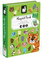Magnetické puzzle JANOD Magnets Animals 3+
