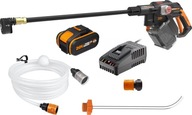 WORX BEZKUMIČOVÝ TLAKOVÝ UMÝVAČ 1 x 4,0 Ah WORX BEZKUMIČOVÝ TLAKOVÝ UMÝVAČ 1 x 4,0 Ah