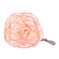 Podložka, špongia do kúpeľa v tvare ruže - ružová