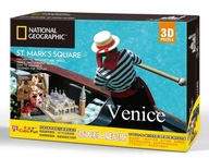 3D puzzle Námestie sv. Benátky Značka National Geo