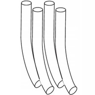 Filtračná hadica Unimax 4x1,5m Aquael 103384 Filtračná hadica Unimax 4x1,5m Aquael 103384