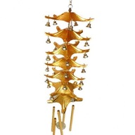 Bell Feng Shui Ornament Orientálna vrstva