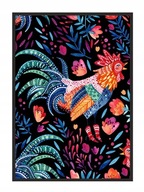 OBRAZOVÝ PLAGÁT V RÁME 53x73 cm Folk P858 OBRAZOVÝ PLAGÁT V RÁME 53x73 cm Folk P858