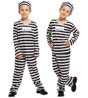 VÄZŇOVANÝ PRUHÝ KOSTÝM HALLOWEENSKÝ OUTFIT KARNEVALOVÝ PLES 110/116 VÄZŇOVANÝ PRUHÝ KOSTÝM HALLOWEENSKÝ OUTFIT KARNEVALOVÝ PLES 110/116