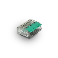Rýchlospojka 3x0,5-4mm2 transp. 39,623 25 ks Rýchlospojka 3x0,5-4mm2 transp. 39,623 25 ks