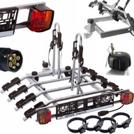 TYTAN PLUS HÁKOVÝ NOSIČ NA BICYKLE PRE 4 BICYKLE 7PIN TYTAN PLUS HÁKOVÝ NOSIČ NA BICYKLE PRE 4 BICYKLE 7PIN