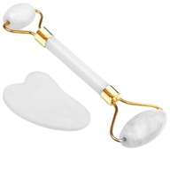 ROLEČEK JADE VALEC NA MASÁŽNY KAMEŇ GUA SHA TANIER - BIELY ROLEČEK JADE VALEC NA MASÁŽNY KAMEŇ GUA SHA TANIER - BIELY