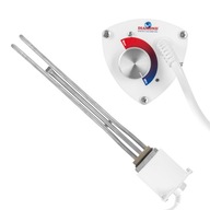 OHRIEVAČ do kotla 3kW 5/4 230V termostat 014 OHRIEVAČ do kotla 3kW 5/4 230V termostat 014