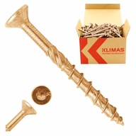 TESÁRSKE SKRUTY DO DREVA 6x50 KUŽELOVÉ TORX 200ks WKCS-60050 KLIMAS TESÁRSKE SKRUTY DO DREVA 6x50 KUŽELOVÉ TORX 200ks WKCS-60050 KLIMAS