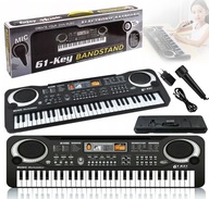 KLÁVESNICA PIANO ORGAN ELEKTRONICKÝ PIANO 61 KLÁVES DETI + MIKROFÓN KLÁVESNICA PIANO ORGAN ELEKTRONICKÝ PIANO 61 KLÁVES DETI + MIKROFÓN