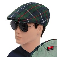 Pánska šiltovka PREMIUM kockovaná bavlna GREEN Pako Jeans Pánska šiltovka PREMIUM kockovaná bavlna GREEN Pako Jeans