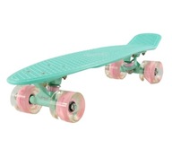 SKATEBOARDOVÁ doska Fiszka WHEELS LED Kids COLORS