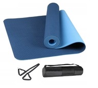 Podložka na cvičenie jogy Yoga 183 x 61cm / 6mm FITNESS Podložka na cvičenie jogy Yoga 183 x 61cm / 6mm FITNESS