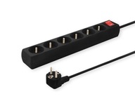 Savio Power strip so 6 zásuvkami, 5 m, LZ-04 Savio Power strip so 6 zásuvkami, 5 m, LZ-04