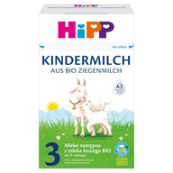 HiPP 3 Následné mlieko z kozieho mlieka BIO 400g HiPP 3 Následné mlieko z kozieho mlieka BIO 400g