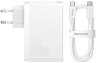 Baseus GaN5 Pro rýchla USB nabíjačka +2xUSB-C 140W