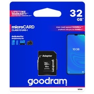 PAMÄŤOVÁ KARTA GOODRAM 32GB micro SD Class 10 SDHC