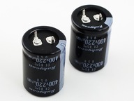 KONDENZÁTOR 220uF / 400V 25mm x 35mm 85*C RUBYCON KONDENZÁTOR 220uF / 400V 25mm x 35mm 85*C RUBYCON