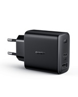 AUKEY PA-F3S 1xUSB-C a 1xUSB-A PD 3.0 32W FAST CH AUKEY PA-F3S 1xUSB-C a 1xUSB-A PD 3.0 32W FAST CH