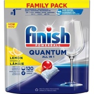 FINISH QUANTUM POWERBALL kapsuly do umývačky riadu 120 kapsúl LEMON All in 1 FINISH QUANTUM POWERBALL kapsuly do umývačky riadu 120 kapsúl LEMON All in 1