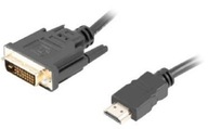 LANBERG HDMI - DVI-D DL kábel 3m
