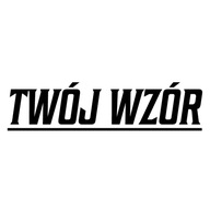 Nálepka S VAŠÍM VZOROM na auto, 30 cm Nálepka S VAŠÍM VZOROM na auto, 30 cm