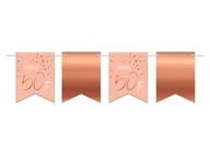 Happy 50. girlanda banner 6 m Fifty Happy 50. girlanda banner 6 m Fifty