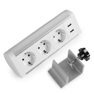 Stolová zásuvka Spacetronik SPS-T35WS V2 Stolová zásuvka Spacetronik SPS-T35WS V2