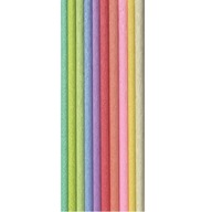 Tradičný krčený hodvábny papier MIX Pastel 10 farieb