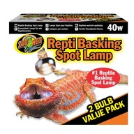 Zoomed Repti Basking Spot Lamp 40W - bodová výhrevná žiarovka, 2 kusy