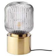 IKEA SOLKLINT STOLNÁ LAMPA MOSADZ/SKLO 28CM IKEA SOLKLINT STOLNÁ LAMPA MOSADZ/SKLO 28CM