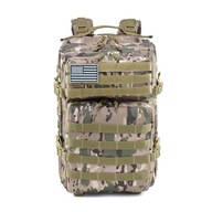 Taktický vojenský batoh 40L, turistický skautský camo molle Taktický vojenský batoh 40L, turistický skautský camo molle