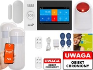 Bezdrôtová LCD GSM ALARM APP WIFI SIREN TUYA