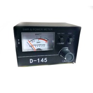 D-145 jednoduchý merač SWR a výkonu pre CB rádiovú anténu D-145 jednoduchý merač SWR a výkonu pre CB rádiovú anténu
